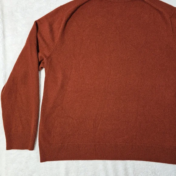 Banana Republic Men's Crewneck Sweater - Rust - Picture 9 of 11